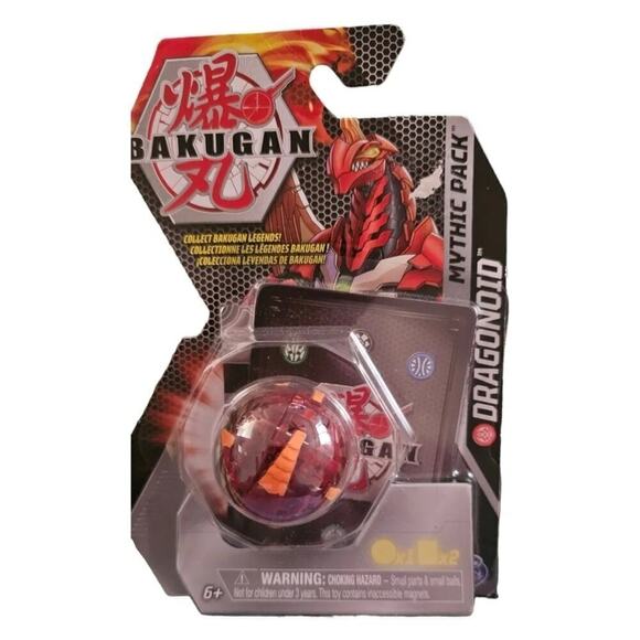 Bakugan Dragonoid Mythic Pack Dragonoid Bakugan Legend Rare Packaging NIB/SEALED - Picture 1 of 2